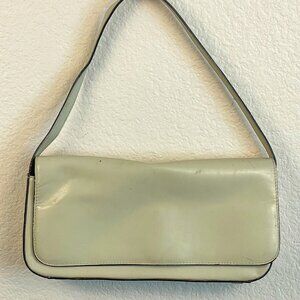 Adrienne Vittadini Clutch Purse Mint Grey Handbag